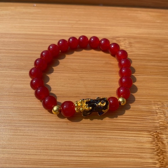 Red Agate Bracelet - Picture 3 of 8